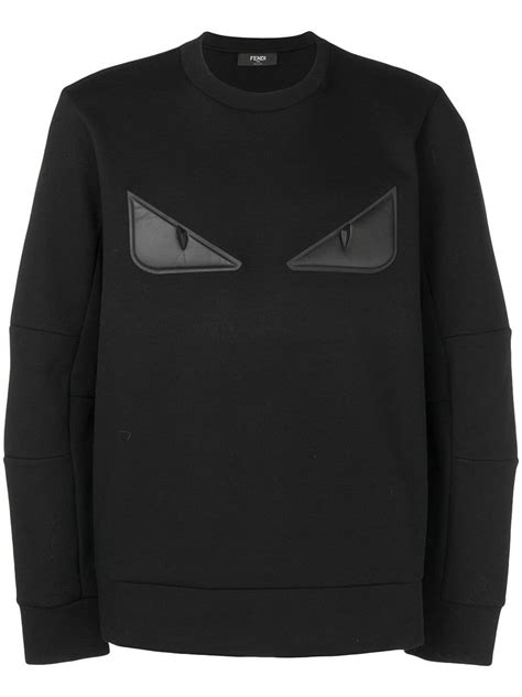 fendi bag bugs monster eyes sweatshirt|fendi eyes tshirt.